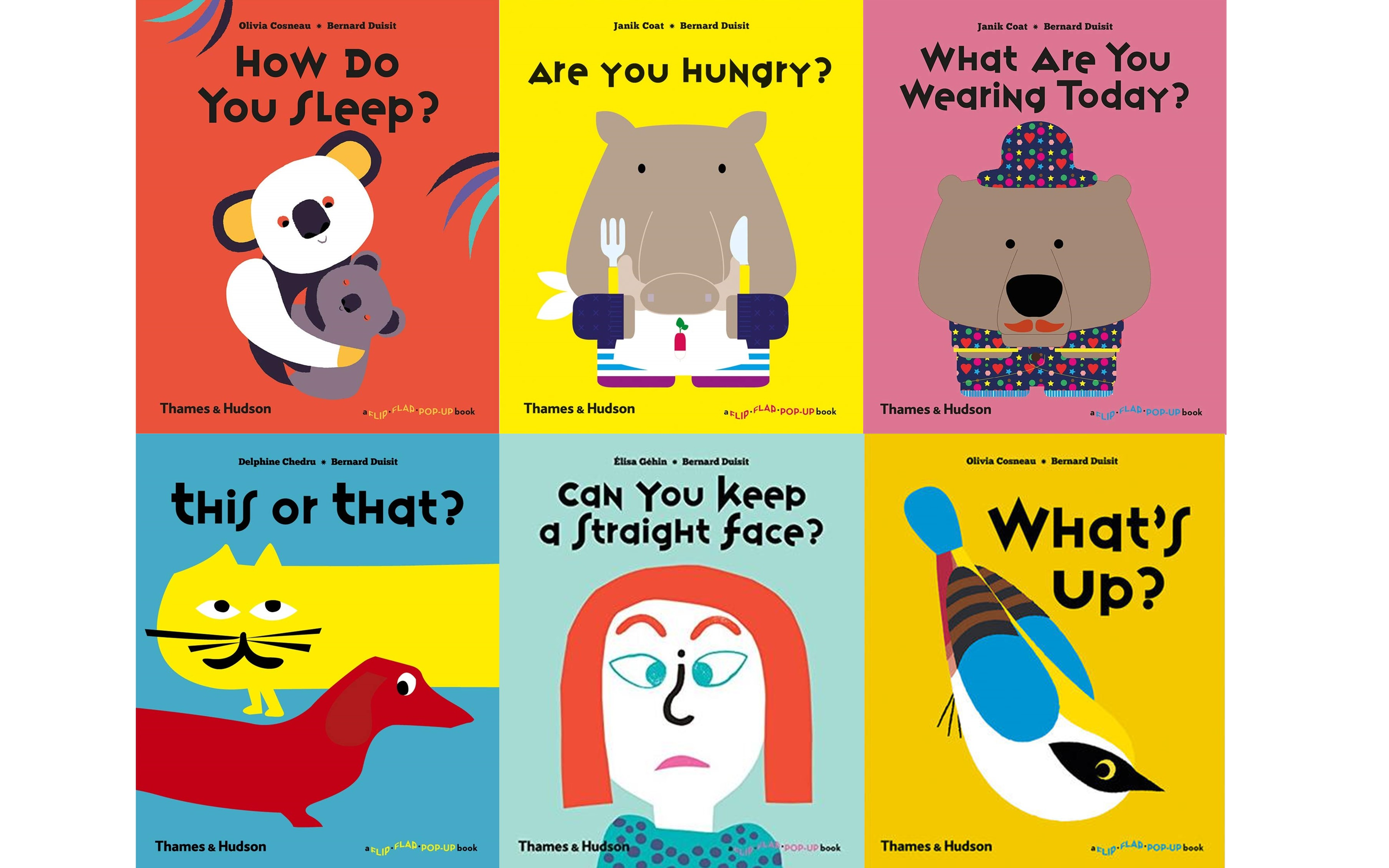 th立体机关书flipflappopupbooks系列全集6p每本立体书独立视频已发