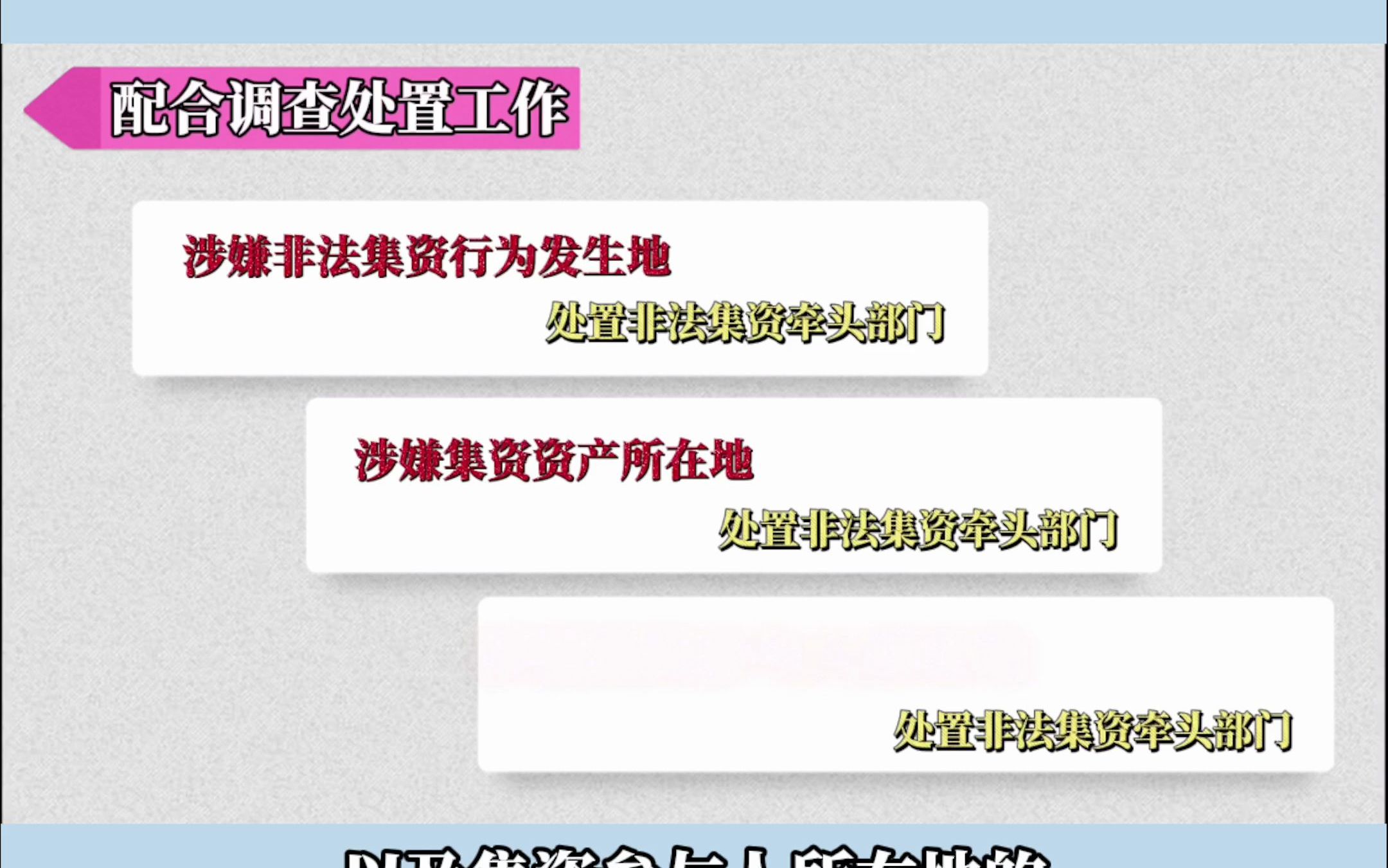 政策解读①《广东省地方金融监督管理局关于非法集资行政案件办理程序的规定》哔哩哔哩bilibili