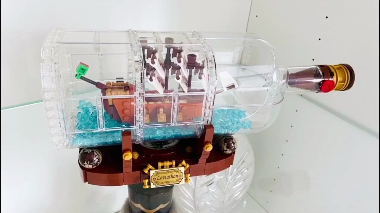 [图]乐高21313 典藏瓶中船 Ship in a Bottle 速拼