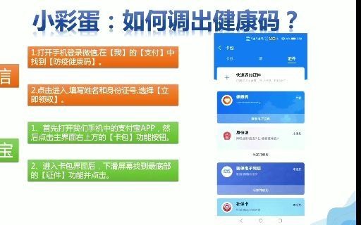 [图]如何调出健康码小彩蛋|《老年人疫情防控小课堂》|疫情防控常态化之健康码|北科大青暮助老实践团