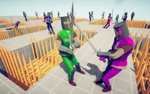 Descargar video: 全面战争模拟器：地刺战场 _ Totally Accurate Battle Simulator TABS