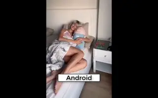 爆笑短视频#安卓和苹果的起床方式