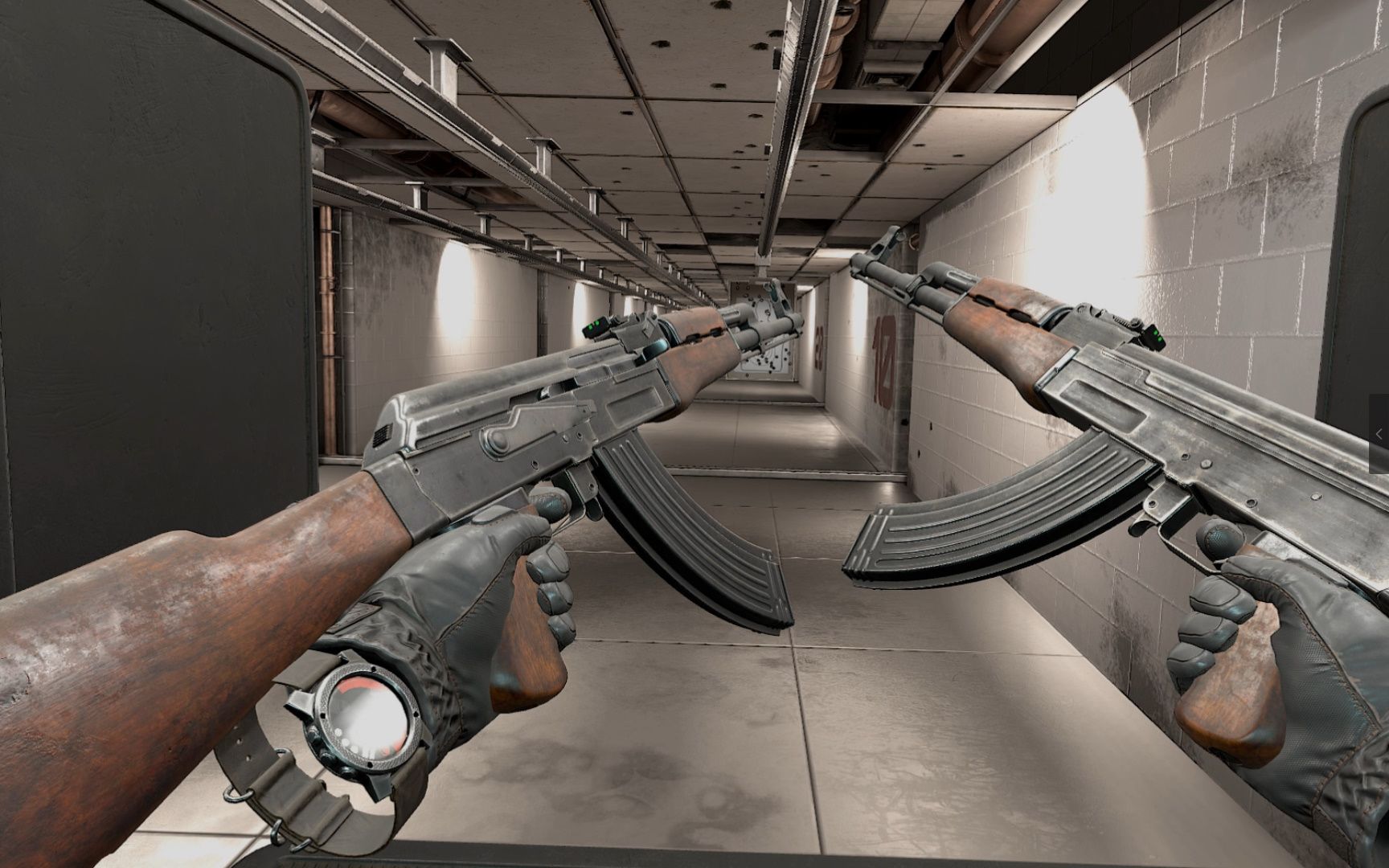 vr必玩在vr版cs中体验射爆的快感经典游戏pavlovoculusquest2详细体验