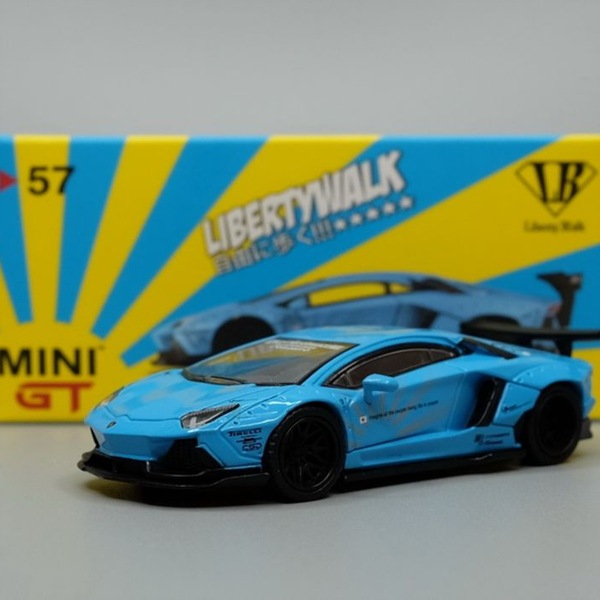 MiniGT 57 LB Works Lamborghini Aventador_哔哩哔哩_bilibili