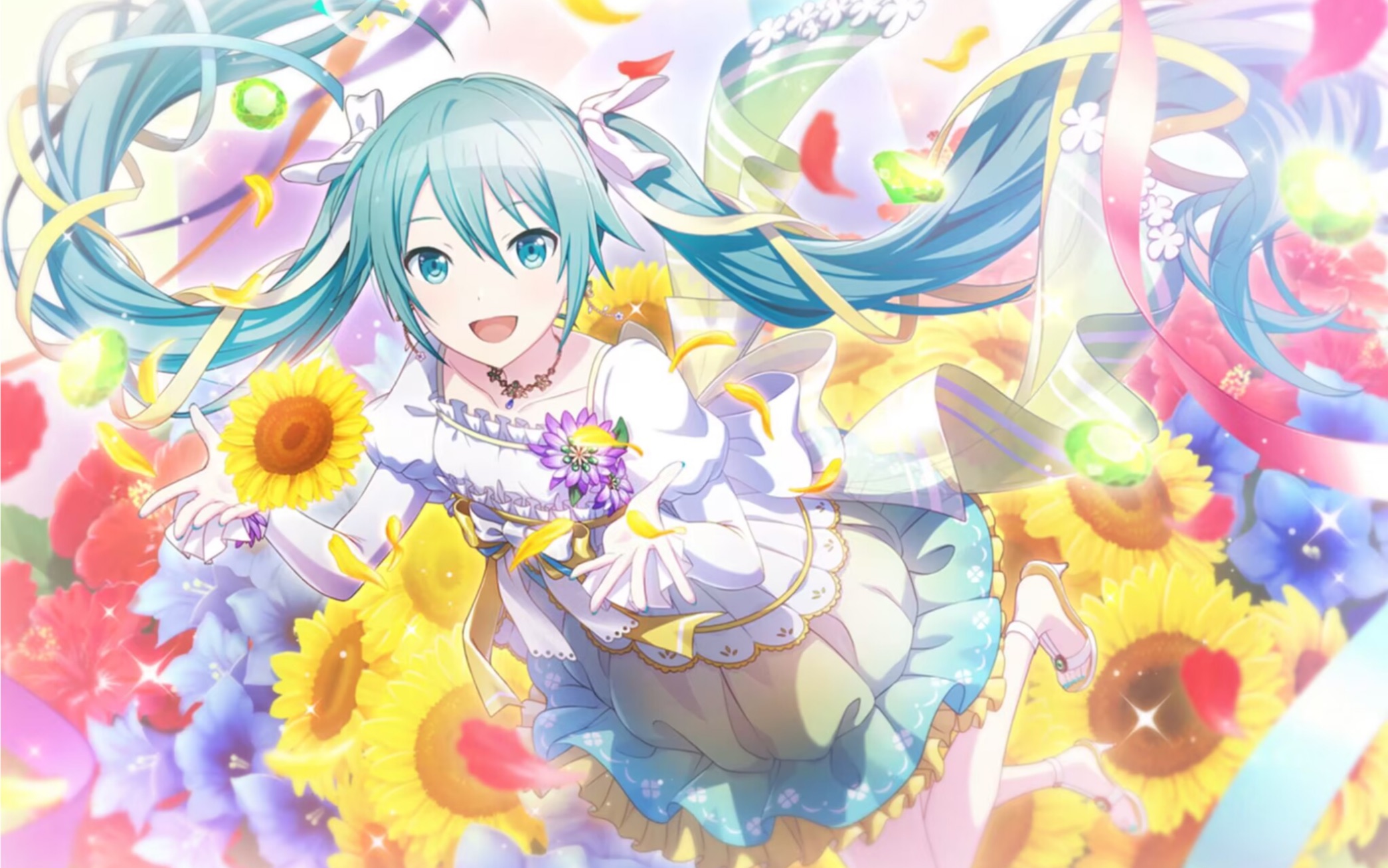 【pjsk】十连抽出初音未来生日卡什么水平_哔哩哔哩bilibili