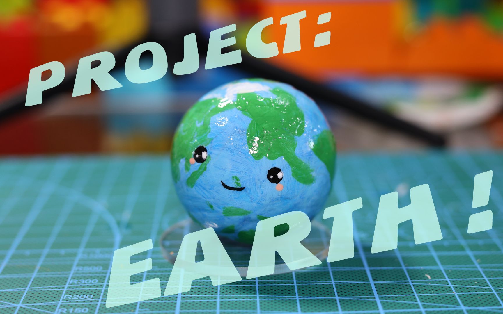 黏土 project earth 小地球模型diy