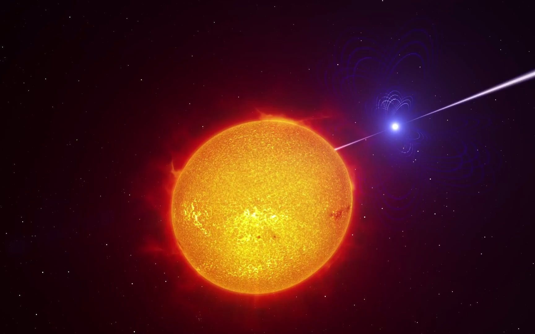 人类在宇宙中发现的首颗白矮脉冲星一个由白矮星和红矮星构成的奇特的