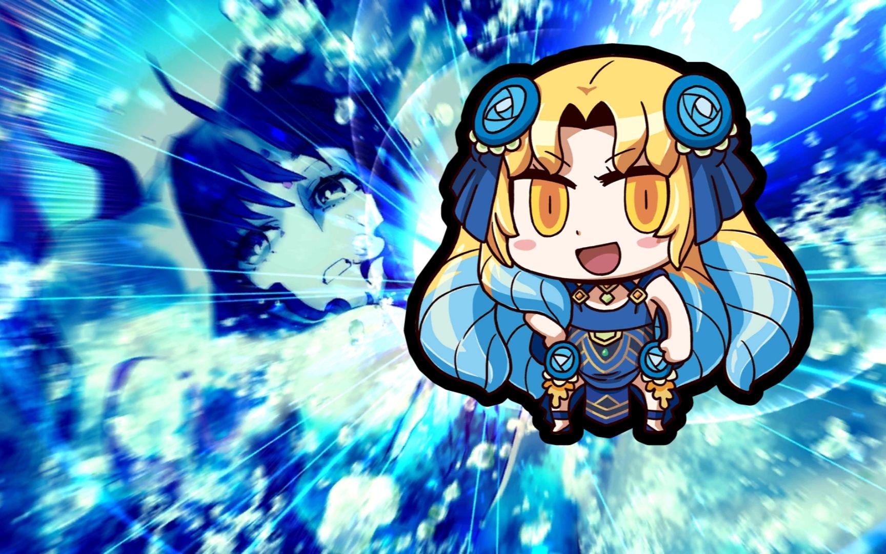 fgo竞速-ccc联动 金钻头阿斯特赖亚3t15000kp零削小菩萨 天堂之孔