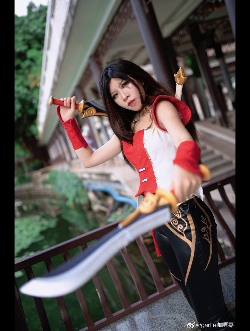 英雄联盟cos:卡特琳娜