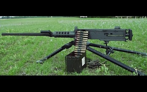 勃朗寧m2 傳家寶重機槍射擊 .50cal/.50bmg - browning