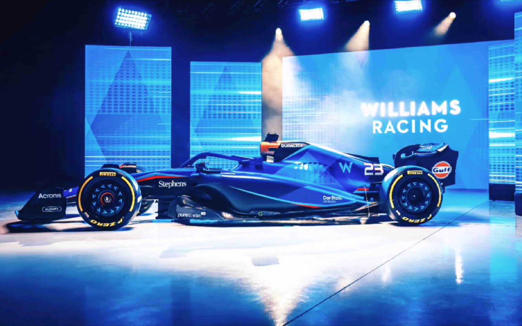【f1】2023赛季威廉姆斯车队fw45涂装