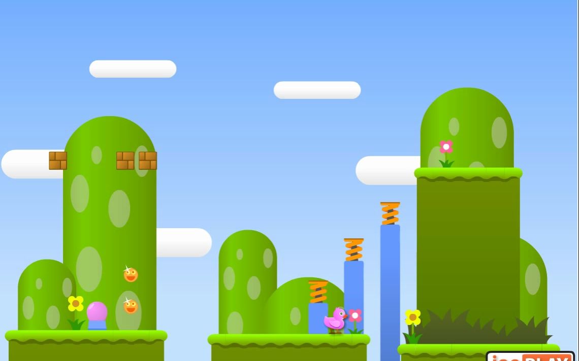 【b站首发】【4399小游戏】小鸭子历险记:通关流程