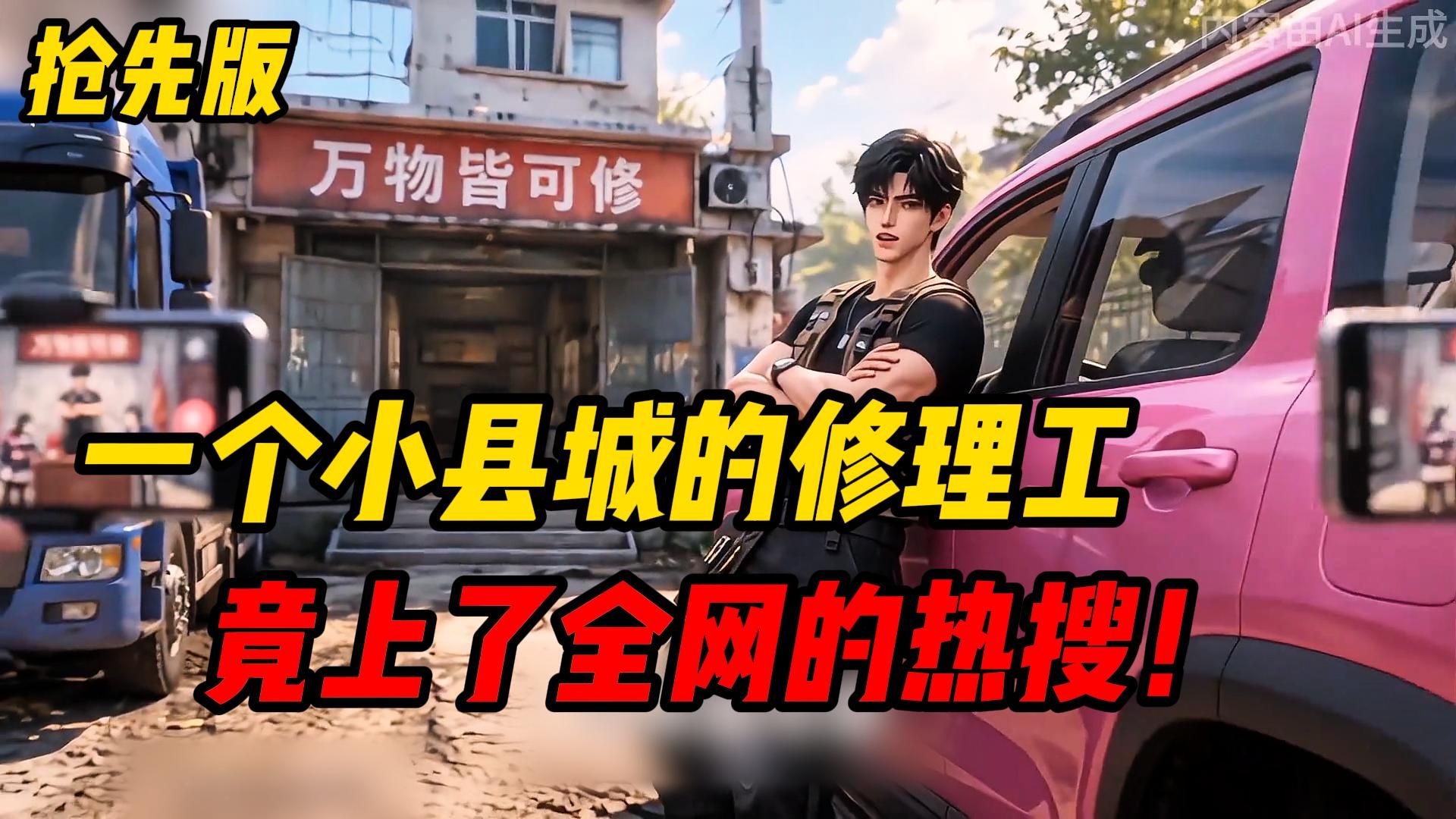 【抢先版】一个小县城的修理工，竟上了全网的热搜！