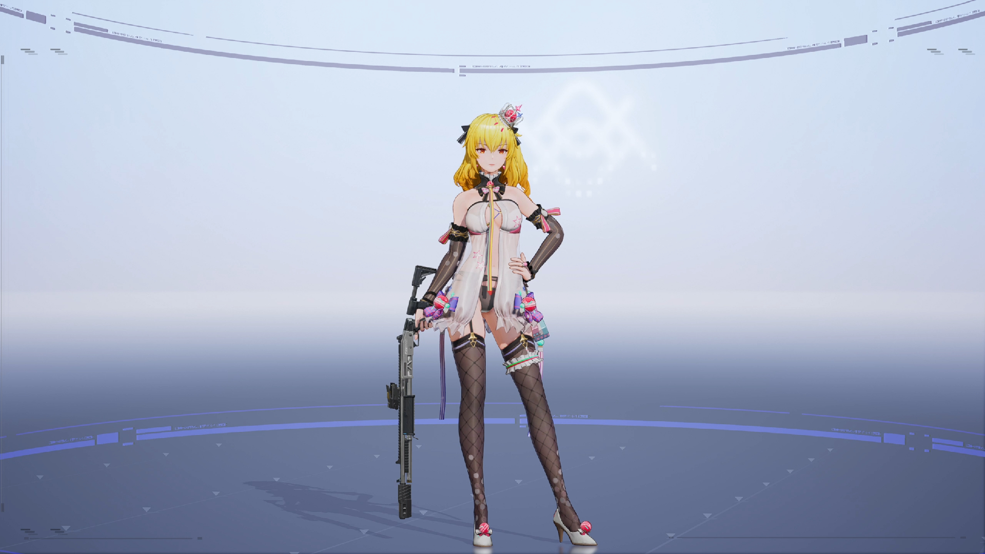 《尘白禁区》芬妮-咎冠【甜蜜统治】模型展示