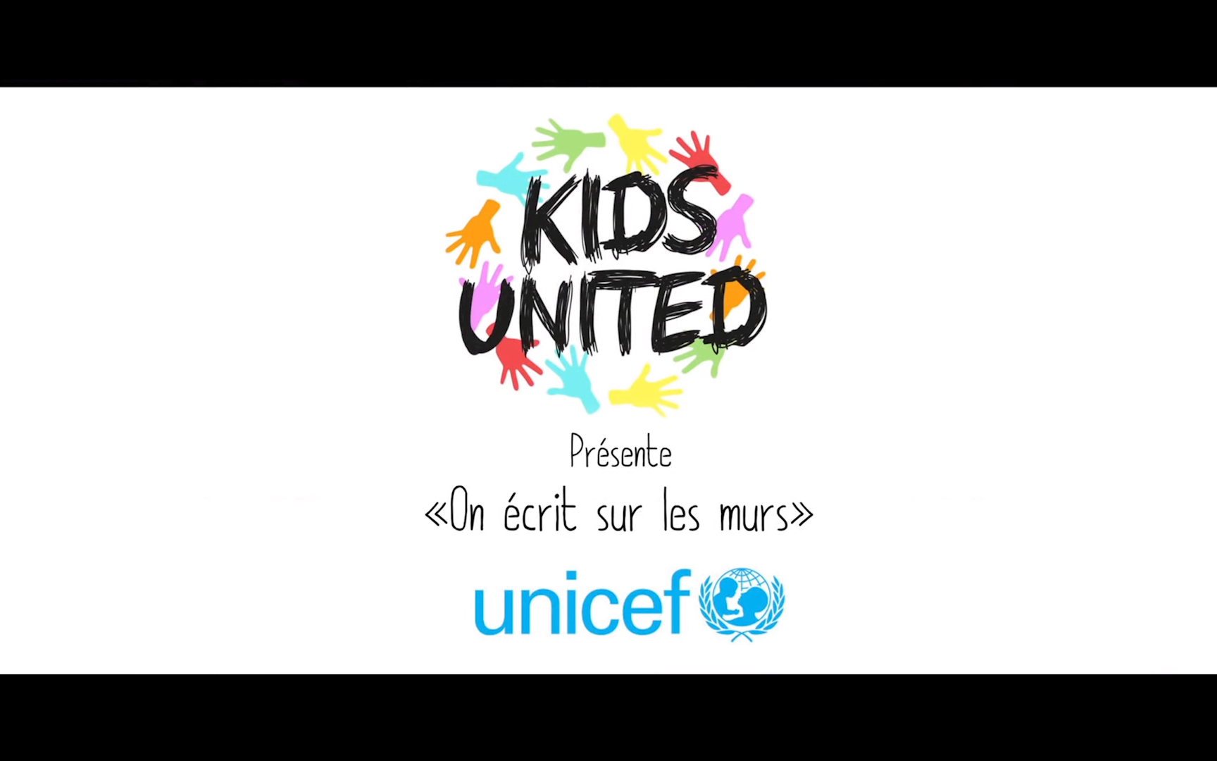 [图]On Ecrit Sur Les Murs - kids united[1080p] - 加字幕