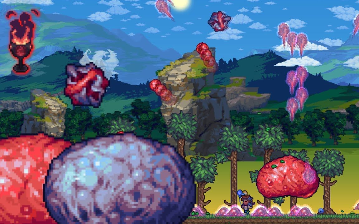 重制版炼狱模式史莱姆之神泰拉瑞亚灾厄mod视频作者bewearium