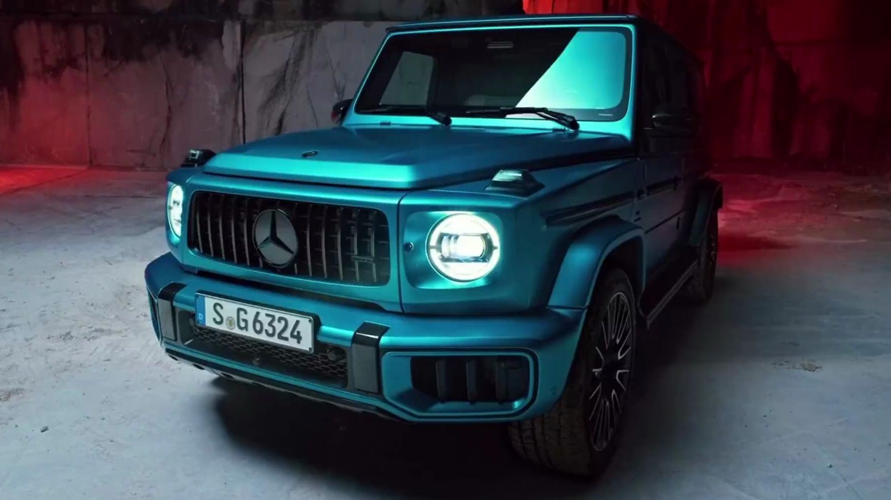 奔驰新款g500及新款g63官方宣传