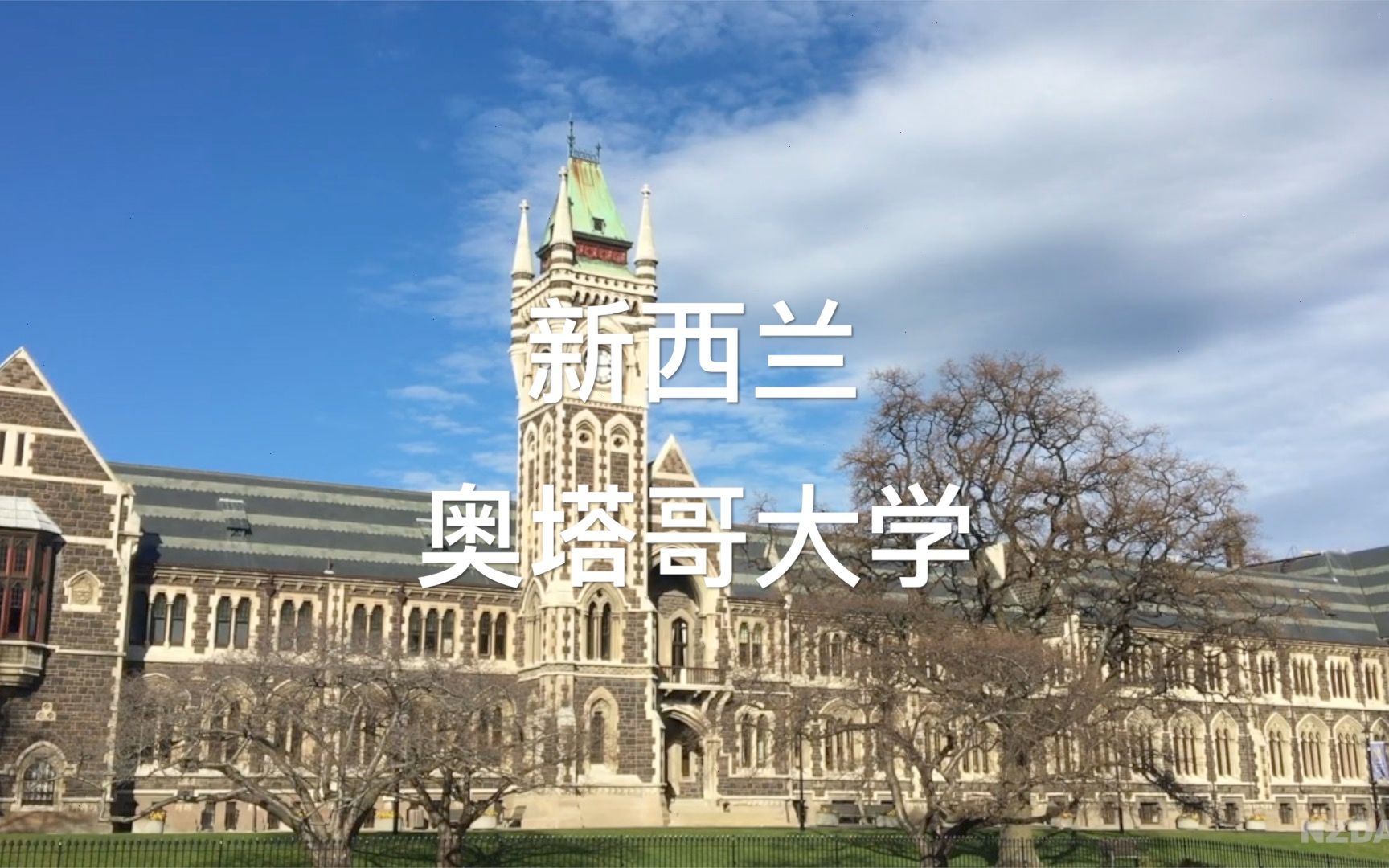 新西兰 奥塔哥大学 University of Otago哔哩哔哩bilibili