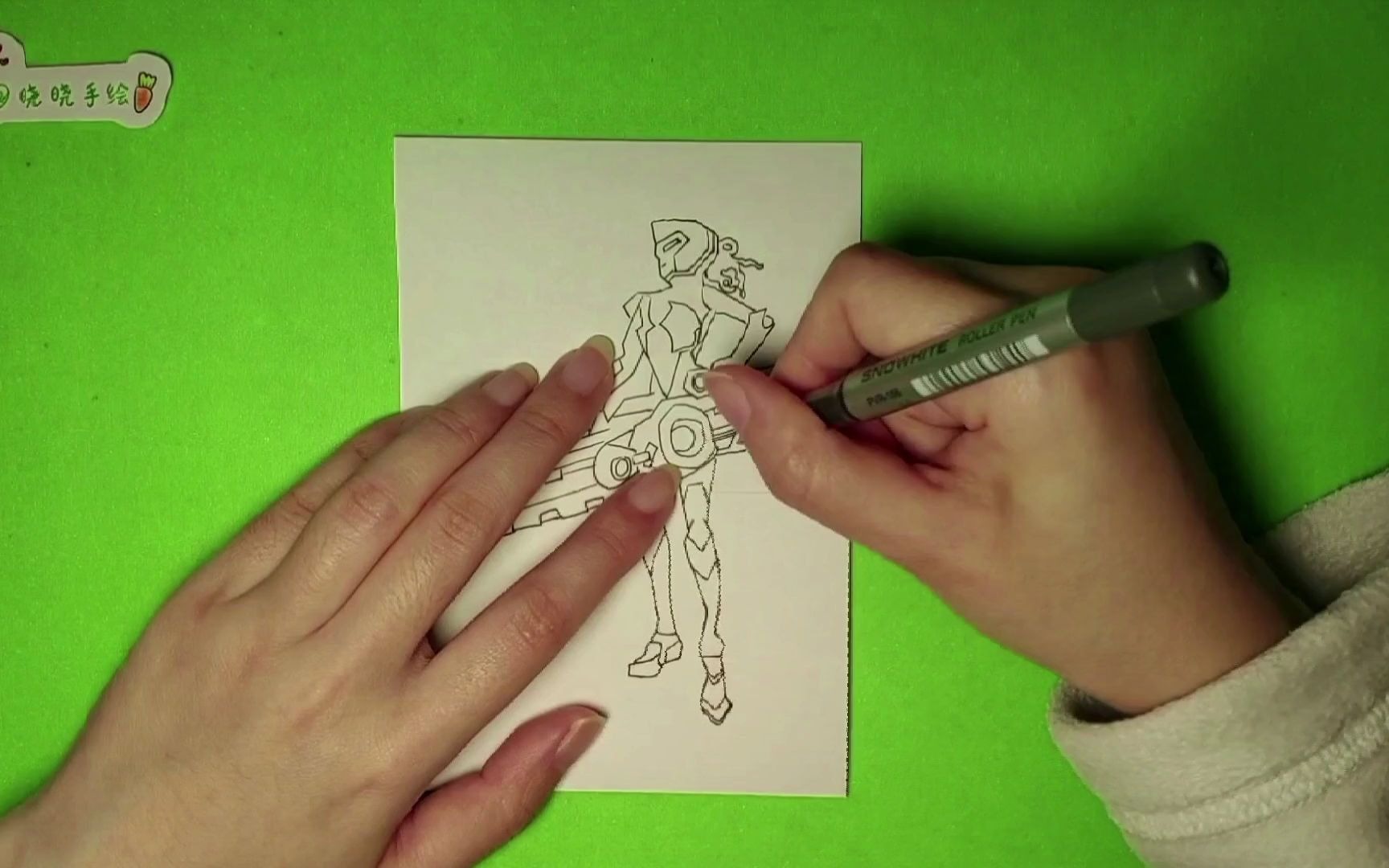 手绘重装上阵机甲变形升级画法简单展开炫酷前后对比哪个厉害