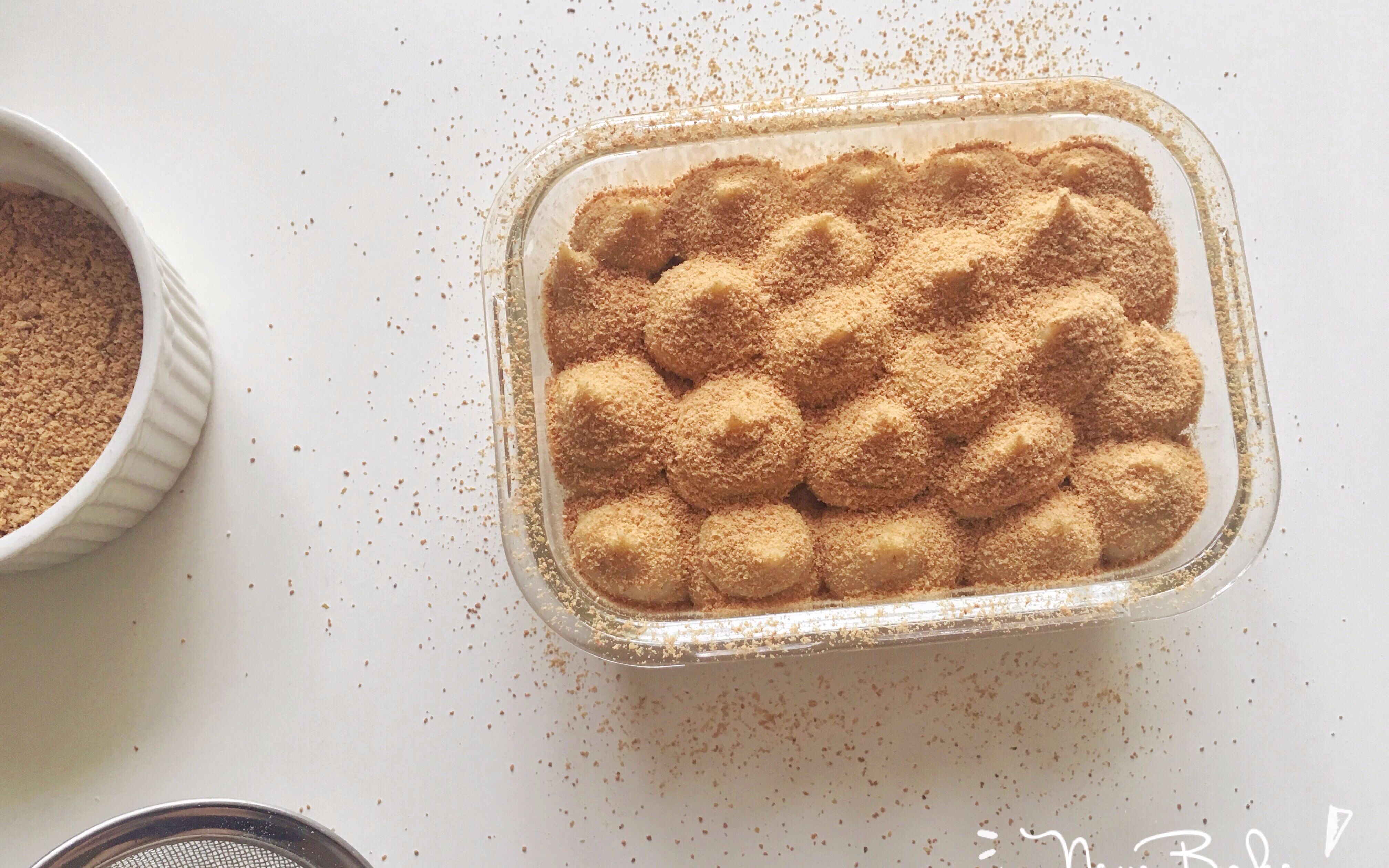 网红甜品 豆乳盒子 妞家烘焙 烘焙教程