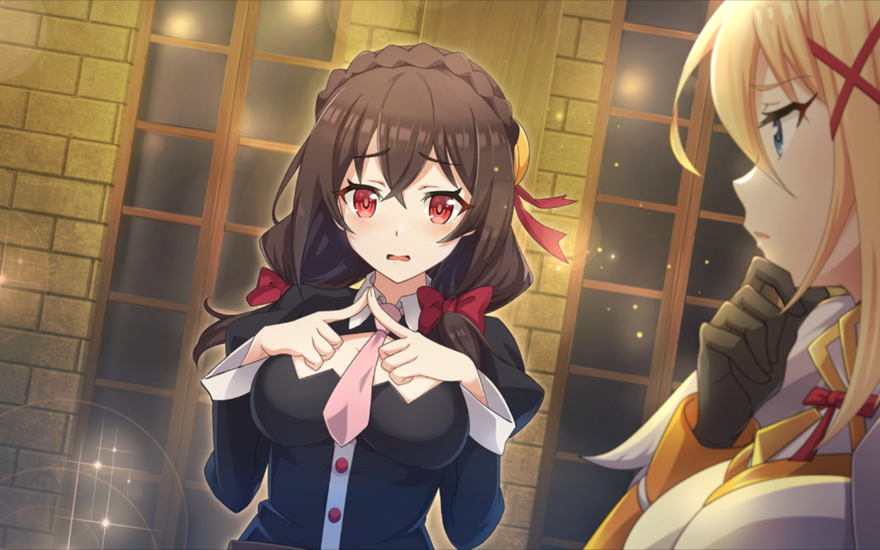 为美好的世界献上祝福 悠悠:可以和我交朋友吗?