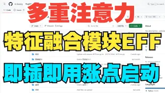 即插即用多重注意力特征融合模块EFF，涨点起飞起飞了