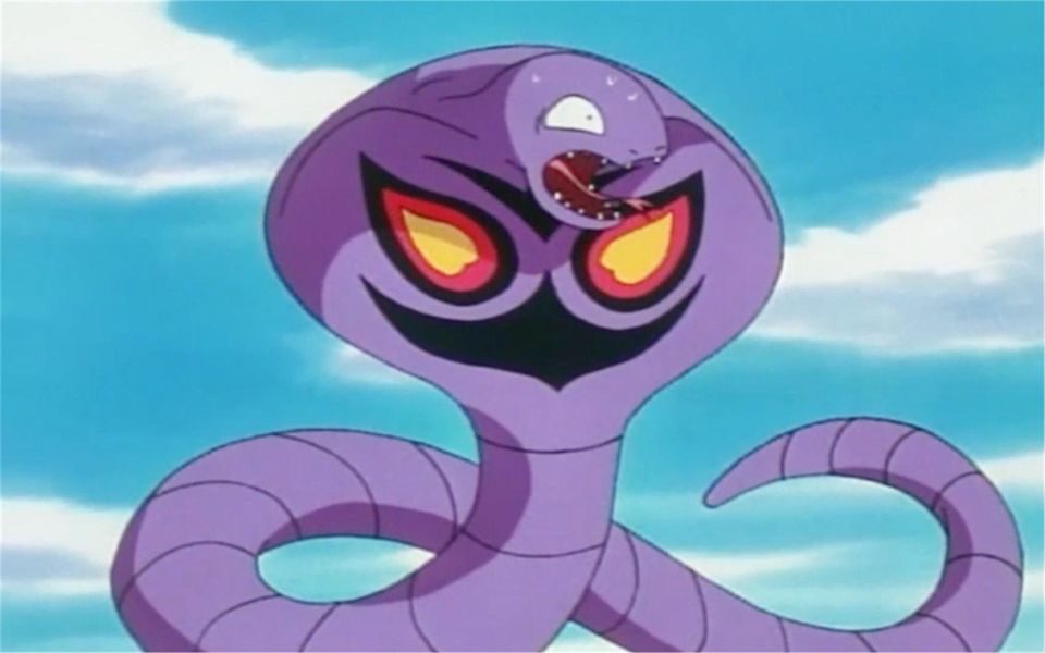 武藏放出阿柏蛇可这是空中阿柏蛇瞬间摔下去