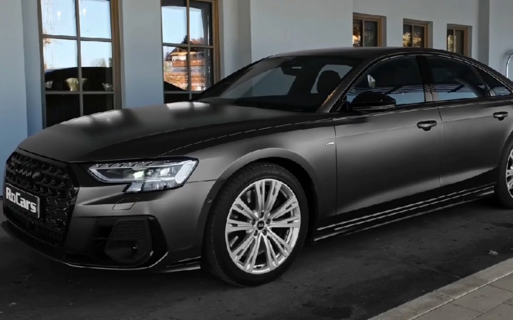 西装暴徒,2022 奥迪a8外观内饰高清展示!太帅气了