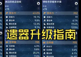 Download Video: 如何升级遗器性价比最高？ 你可能错过了一个亿