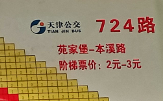 天津公交票价图片