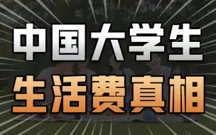 Descargar video: 大学生生活费：有人不足1000，有人每月5000以上【社会真相23】