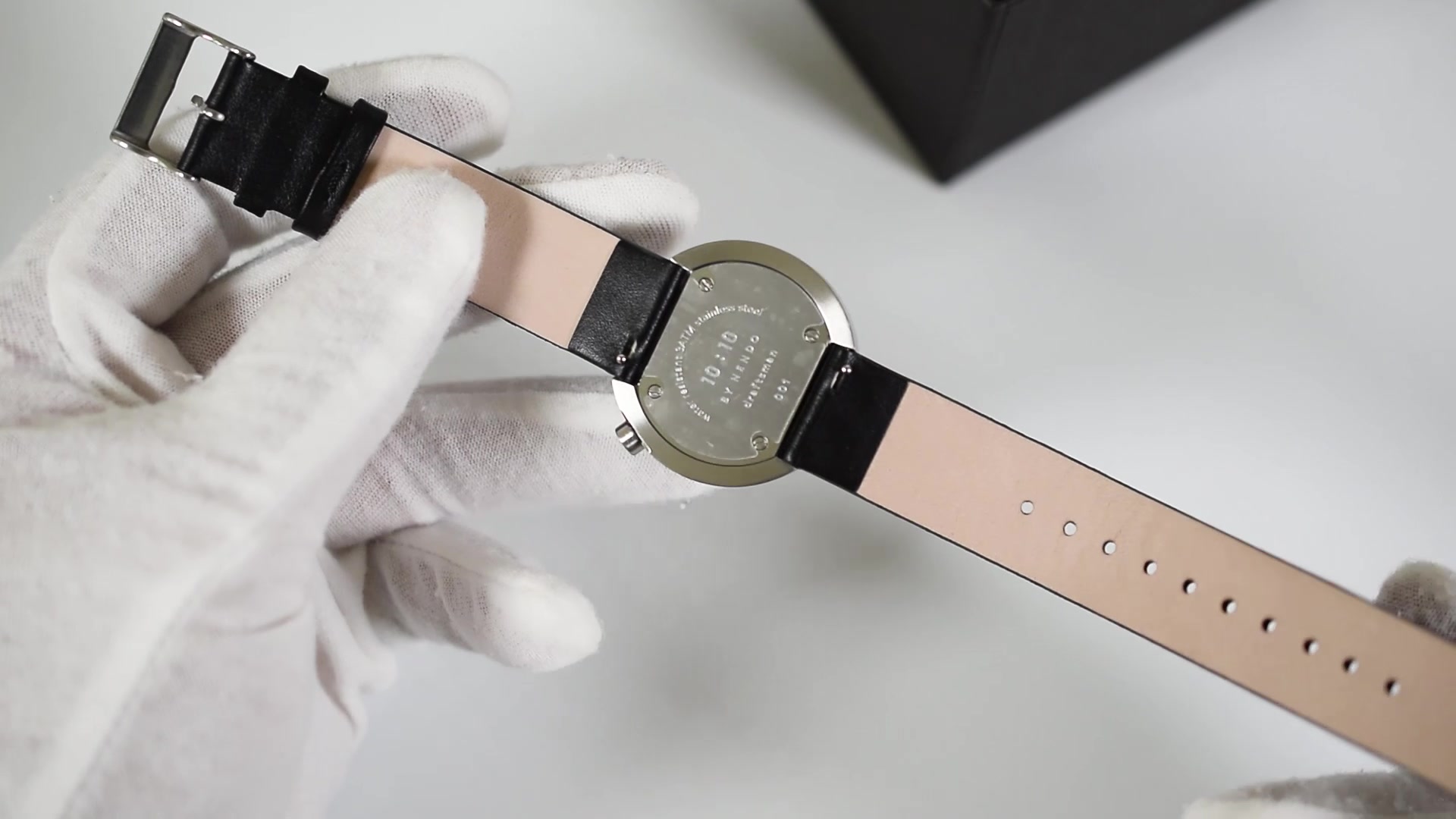 日本nendo佐藤大设计极简腕表,视频实拍