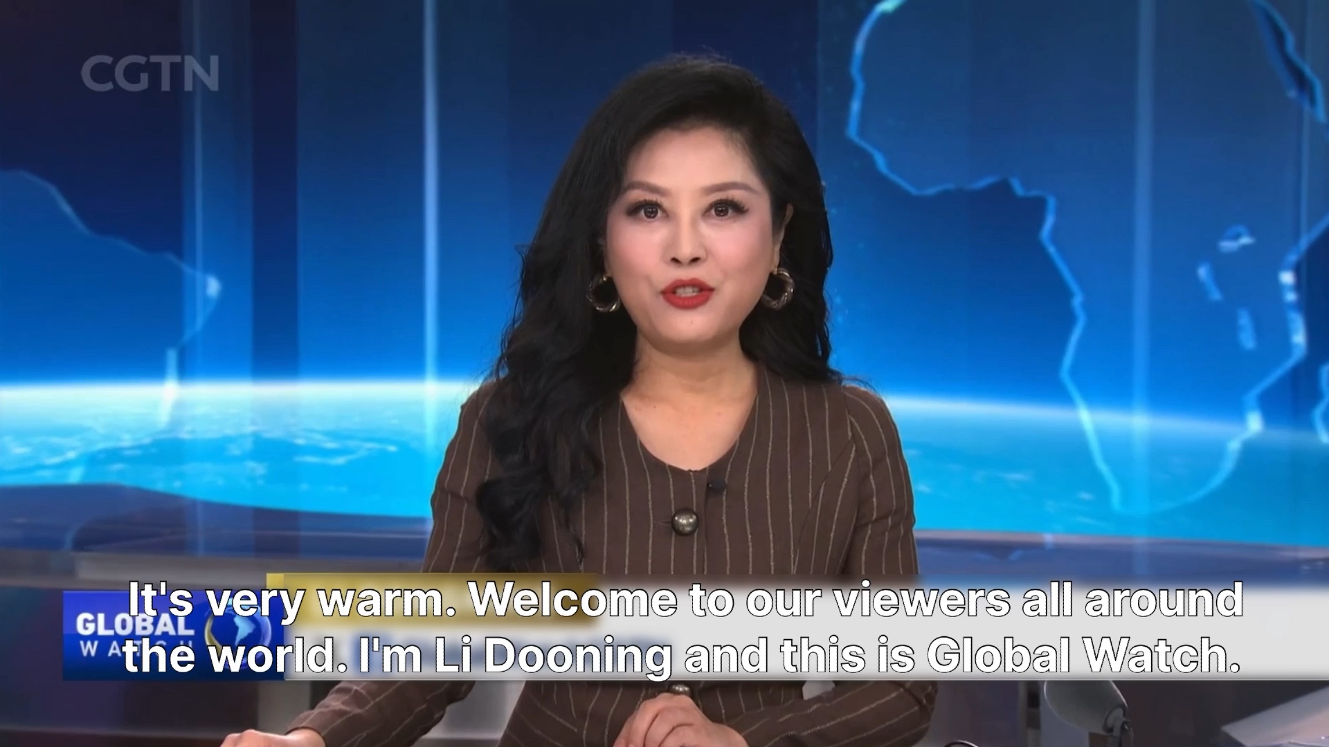 第一零四十二天 c01演播室 cgtn 李东宁 环球瞭望