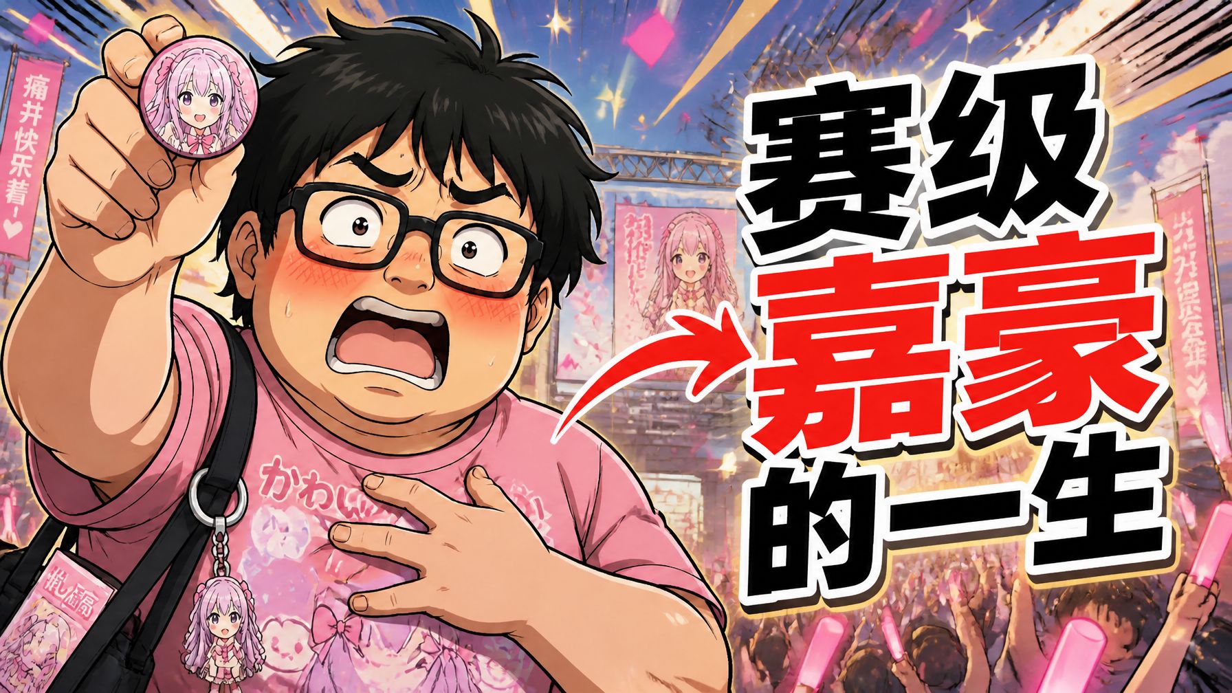 今日副本：二次元纯种嘉豪的一生