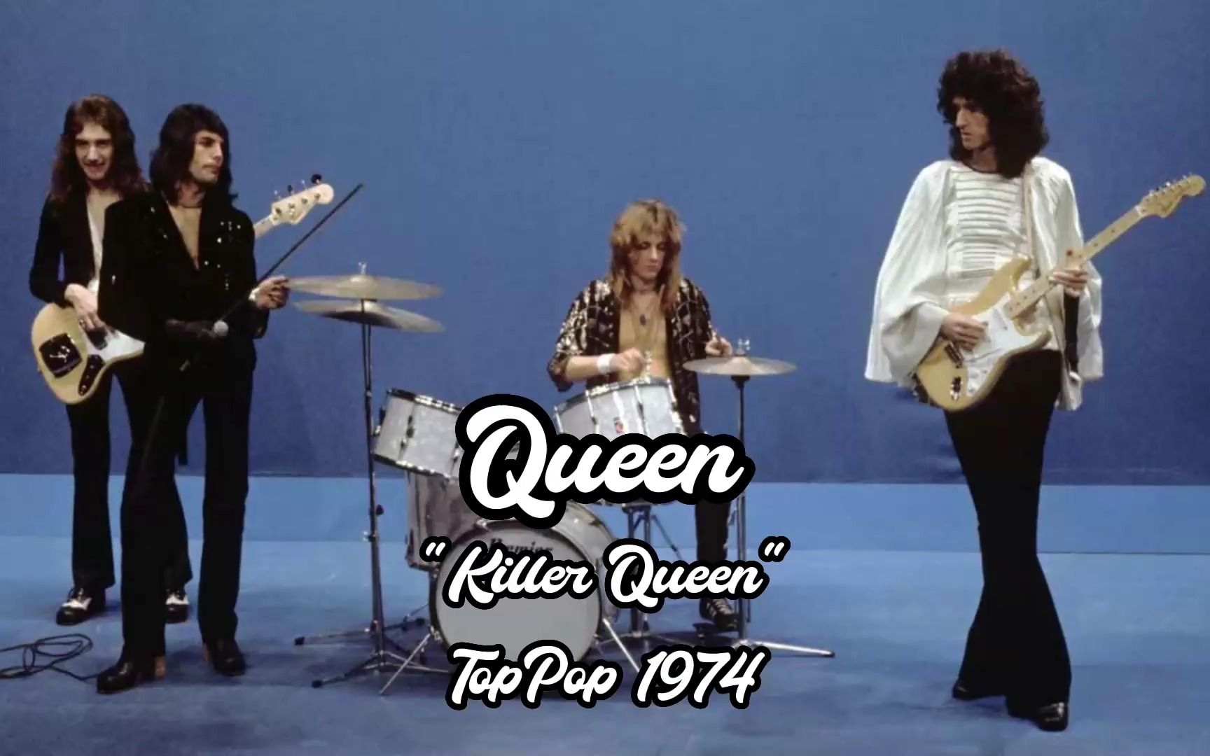 [图]Queen - Killer Queen (TopPop 1974) 中英字幕