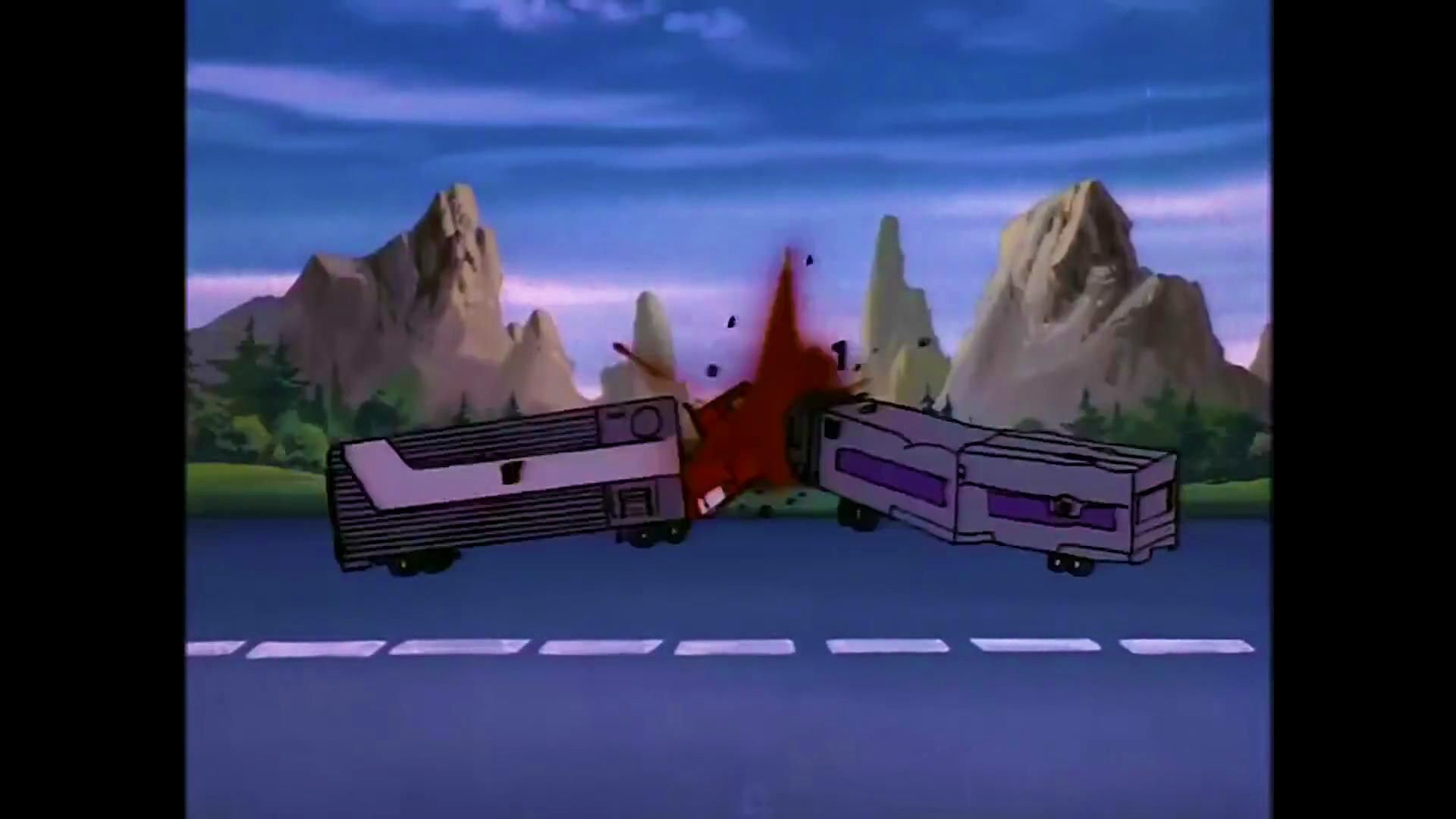 ***长视频:永远的经典:擎天柱和汽车大师迎面对撞!【变形金刚】