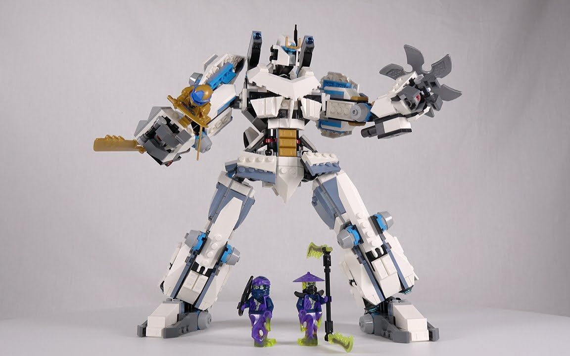 【砌砖小哥】乐高速拼- 泰坦机甲71738_哔哩哔哩 (゜-゜)つロ 干杯