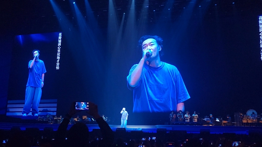 eason陈奕迅澳门演唱会10.31 encore第一次唱富士山下