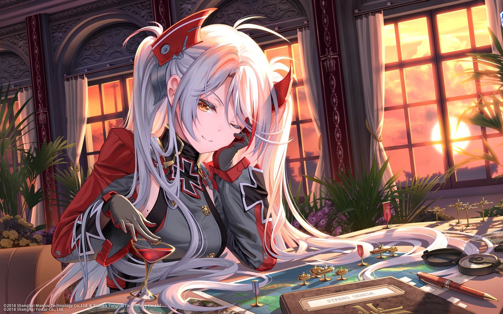 【战舰世界x碧蓝航线】 ai翻唱wavy flow 欧根亲王 谨以此片纪念逝去