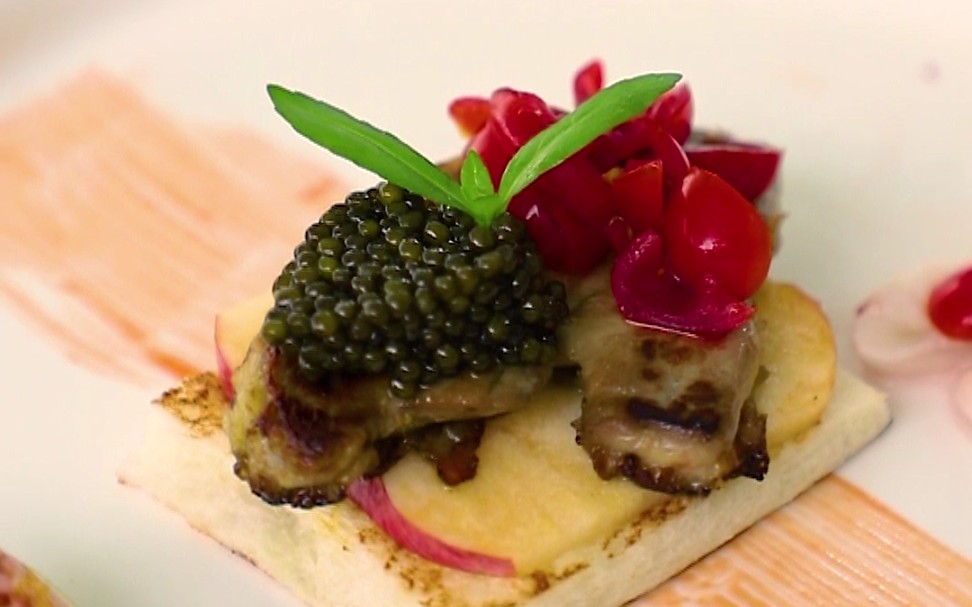 鹅肝与鱼子酱,元气满满的周一