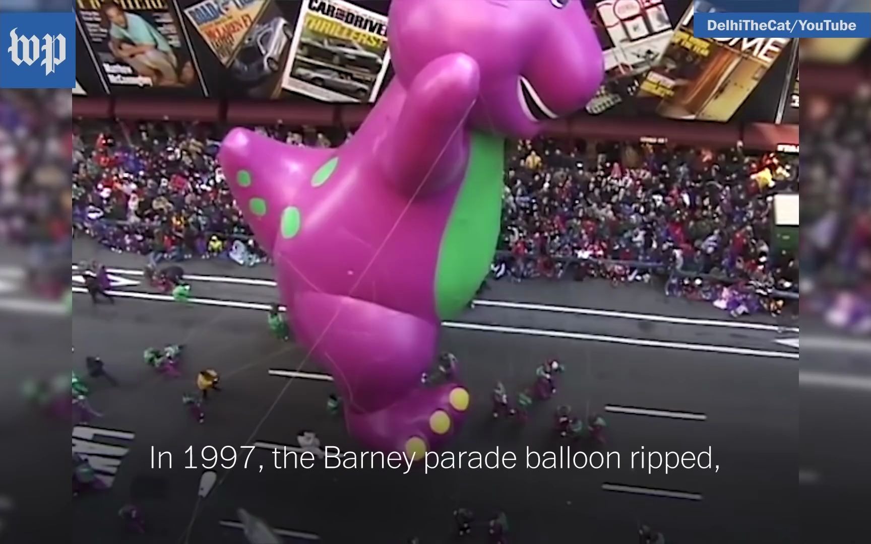 [图]梅西百货感恩节游行活动 Evolution of the Macy's Thanksgiving Day Parade by Washington Post