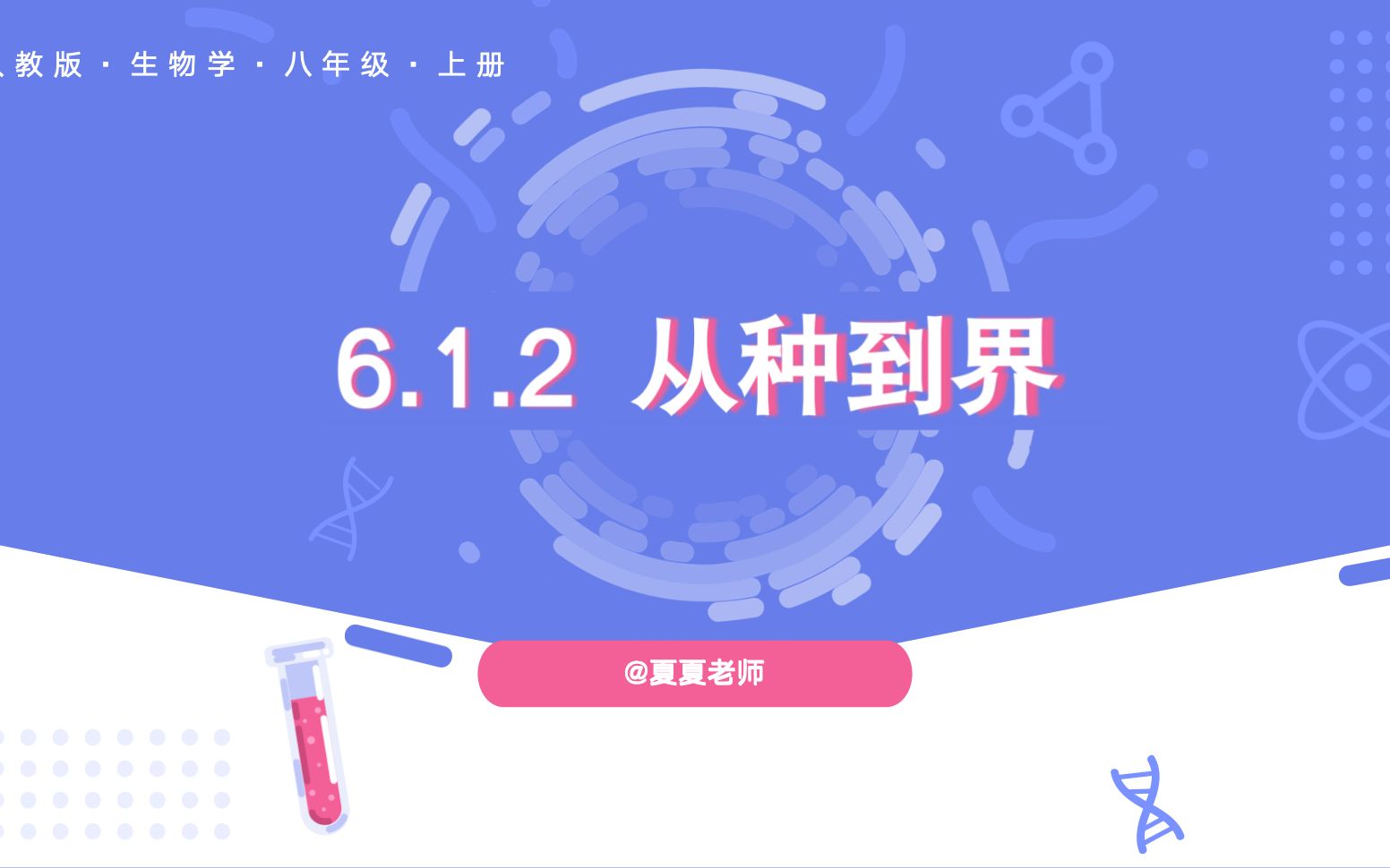 【初中生物】6.1.2 从种到界哔哩哔哩bilibili