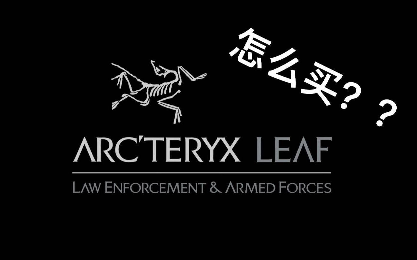 Arcteryx LEAF 军鸟怎么买?购买网站和资源分享!哔哩哔哩bilibili