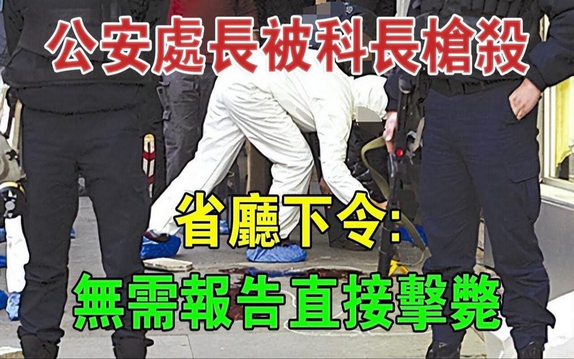 陕西一公安处长被科长枪杀,省厅下令:无需报告,直接击毙#大案纪实#刑事案件#案件解说哔哩哔哩bilibili