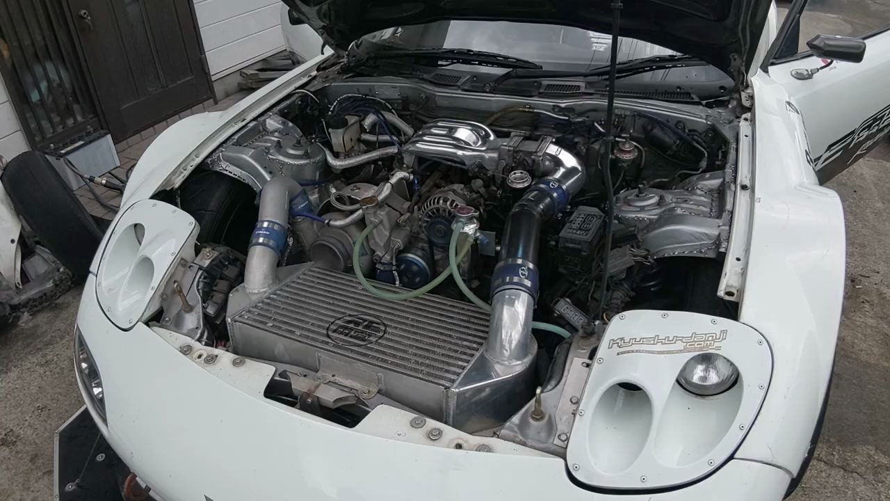 【jdm】马自达rx7 fd3s 13b bridgeport改装引擎声音