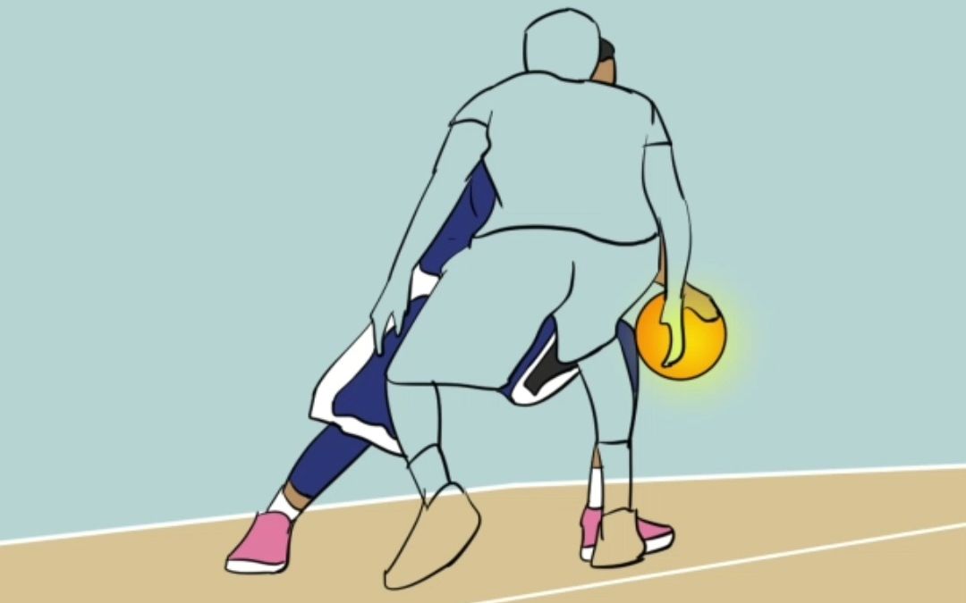 "垫步运球"晃人,晃得防守人找不到北