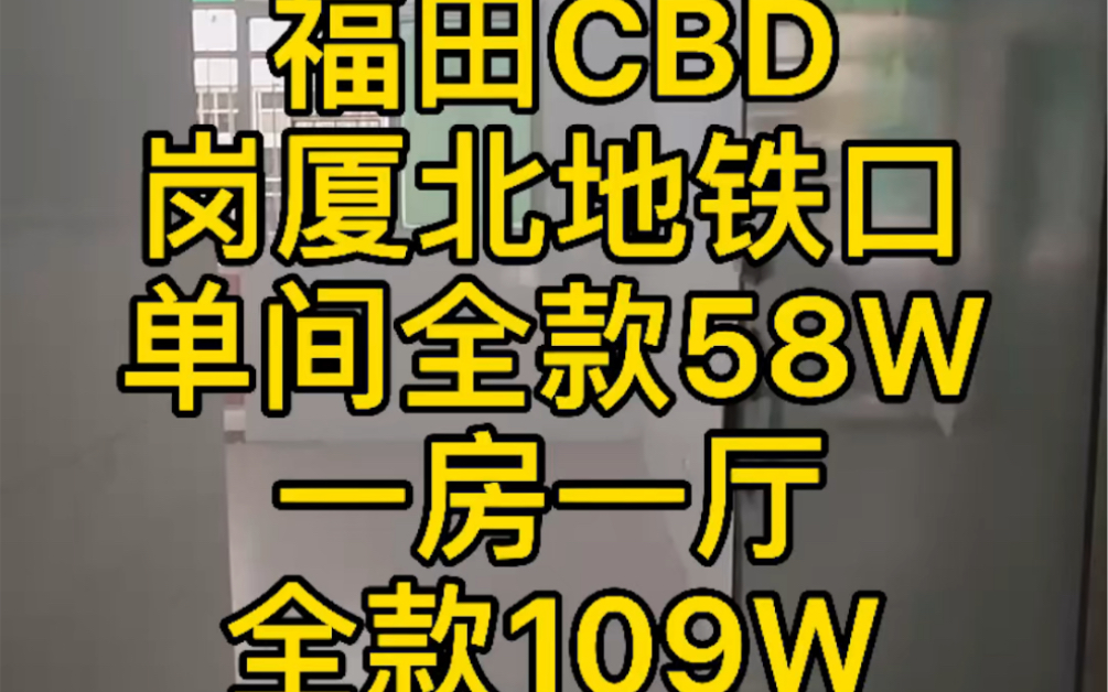 深圳福田CBD中心,岗厦北双地铁口200米,旁边有卓越汇商圈,平安金融中心,大中华,临近福田口岗及华强北商圈,大家觉得怎么样哔哩哔哩bilibili