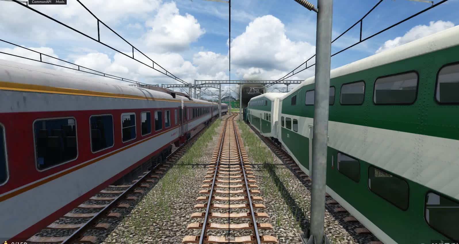 【前方展望】狂热运输2 京沪神车-1461次列车 北京站-黄村车站