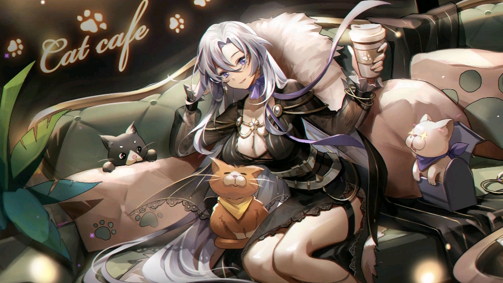 【4k/奥奇传说动效壁纸】星夜烛光61维蕾塔