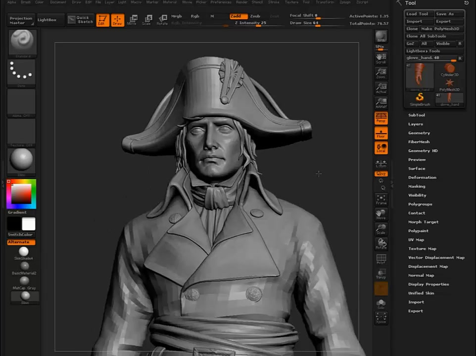 [图]Character_Sculpting_Napoleon_by_Magdalena_Dalena